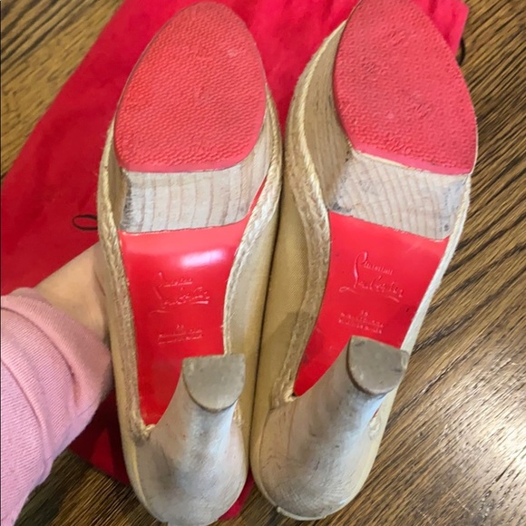 Christian Louboutin Heels Size 38 - Picture 5 of 6